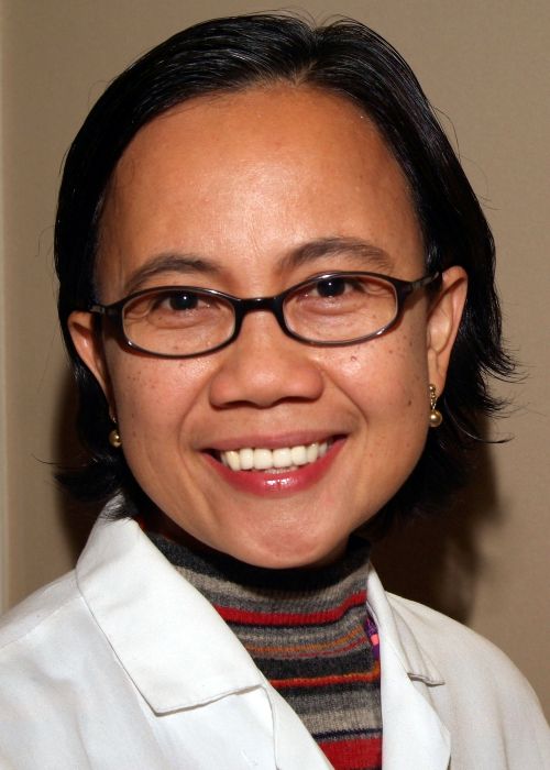 MJ Liu in 2005 as she advanced to a Medical Laboratory Scientist.